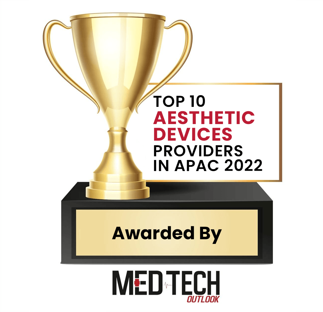 Awarded as “Top 10 Aesthetic Tech in APAC”