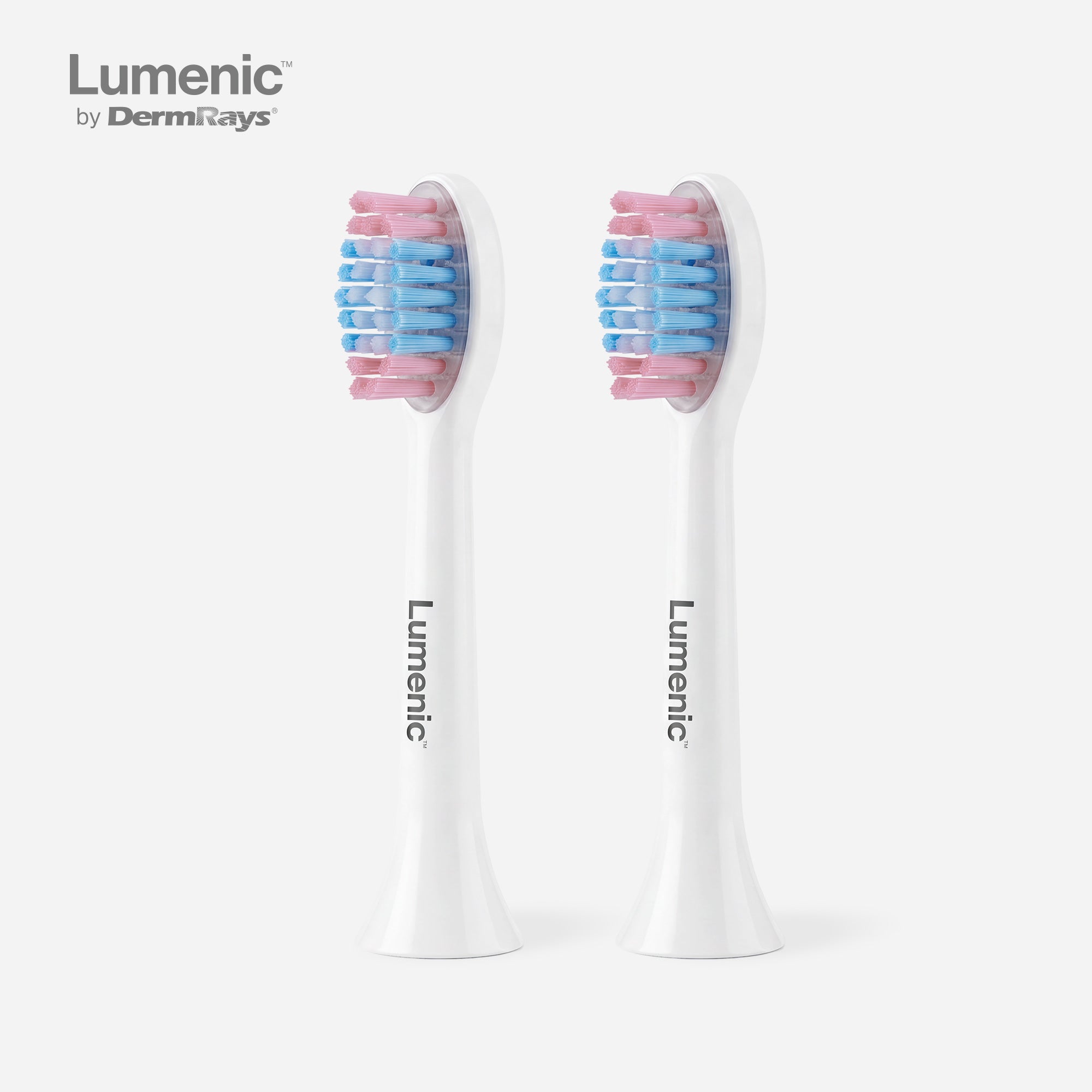 Cabezales de repuesto para cepillos de dientes Lumenic™ Dual-Light (2 piezas)
