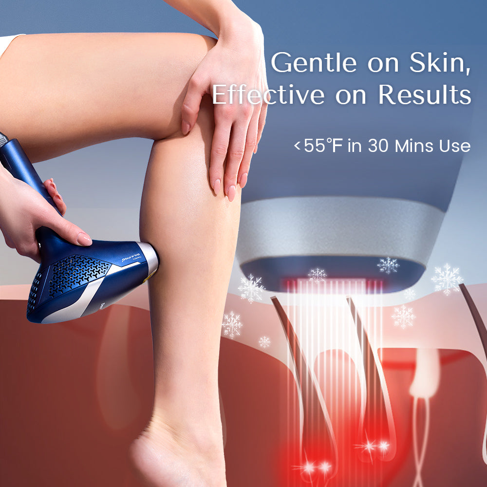 DermRays V8S *Edición mejorada* Depilación láser de diodo, enfriamiento de nivel profesional, apunta al cabello grueso con precisión