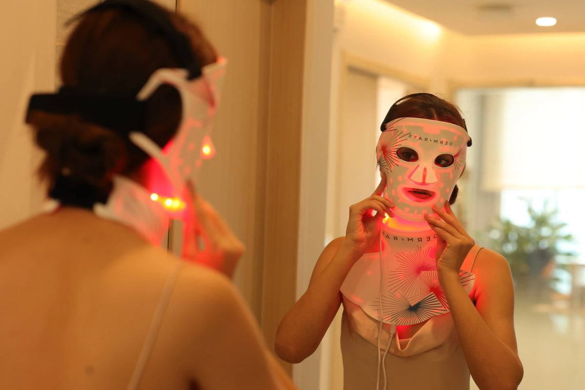 How to Use LED Face Mask - DermRays