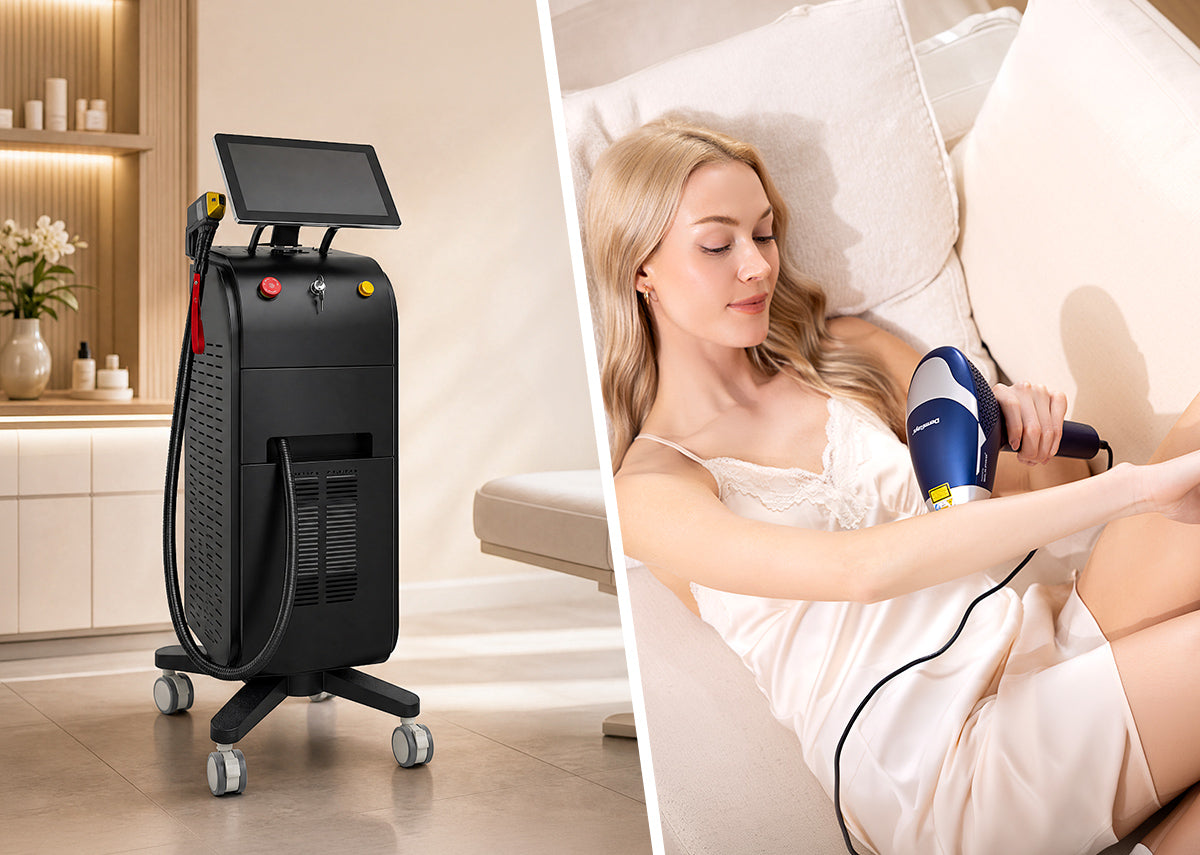 Comparing the 5-year cost of at-home vs. salon laser hair removal