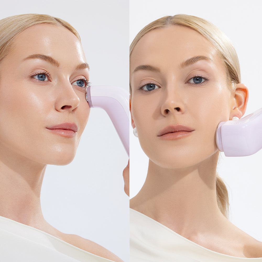 Dispositivo tonificante facial de microcorriente multifuncional DermRays FusionGlow