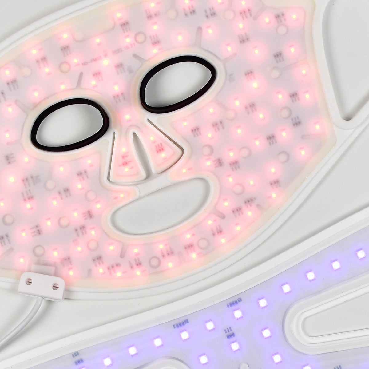 Intertek Led Derma Led Mask DermRays LED Light Therapy Mask For Face, Neck and Décolletage, Revita